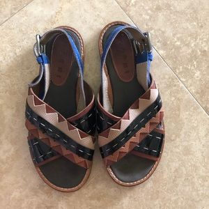 Eye-catching Marni slingback sandals